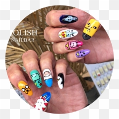 Gallery Polishnailbarse - Gel Nails Emoji,Emoticon Nail Art