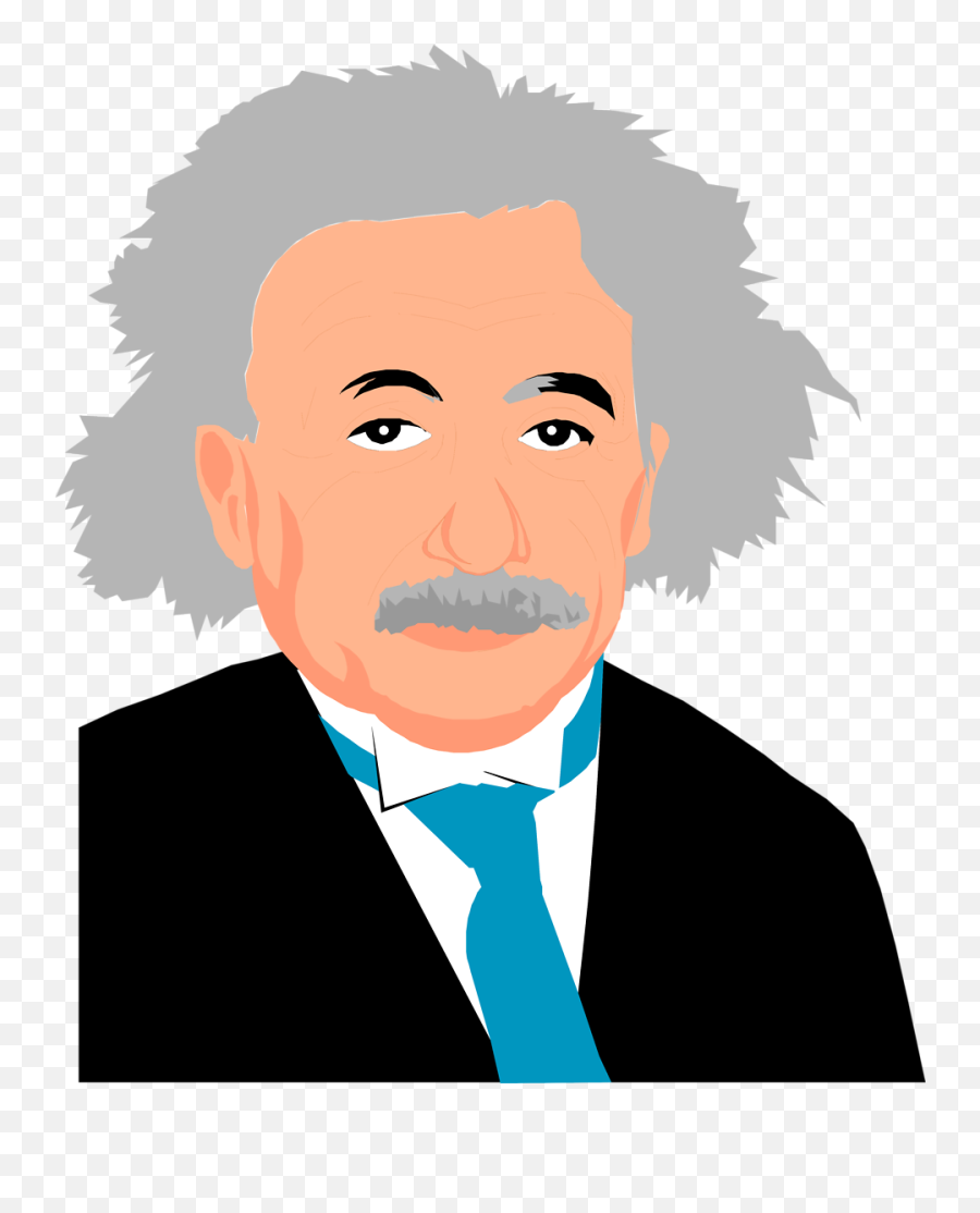 Einstein Clipart Transparent Einstein - Transparent Albert Einstein Clipart Emoji,Albert Einstein Emojis