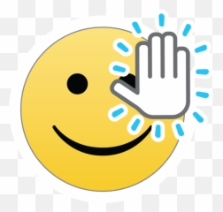 High Five Mr - Happy Emoji,High Five Emoticon - Free Emoji PNG Images ...