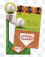 Baseball Foldover Cards - For Baseball Emoji,Baseball Emoji With Face