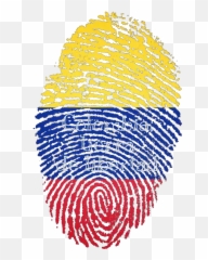 Countries Stickers For Whatsapp - Colombia Fingerprint Emoji,Bandera De Colombia Para Facebook Emoticon