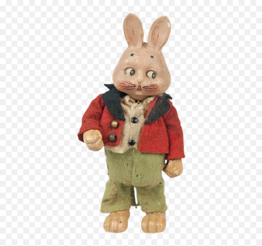 1920s Swiss Bucherer Peter Rabbit Doll Jointed Metal - Soft Emoji,Emoticons Plush Rabbit In Ebay