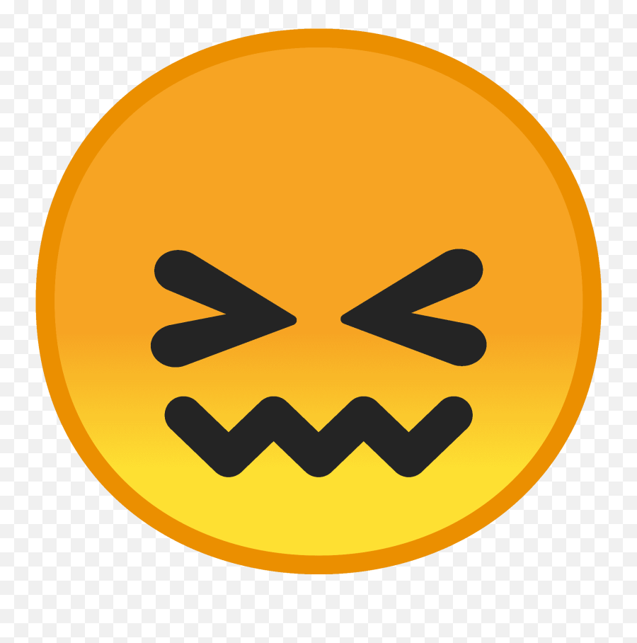 Clipart - Confounded Emoji Google,Emoticon De Cara Sonrojada