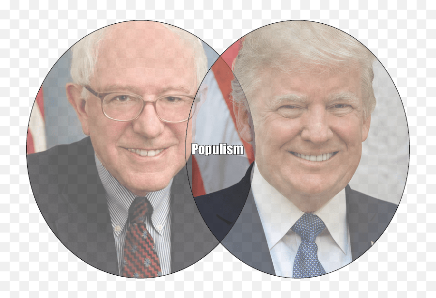 Sanders Isnt Trump But Theyre Both - Donald Trump 2017 Emoji,Trump Emotions Peoples Face