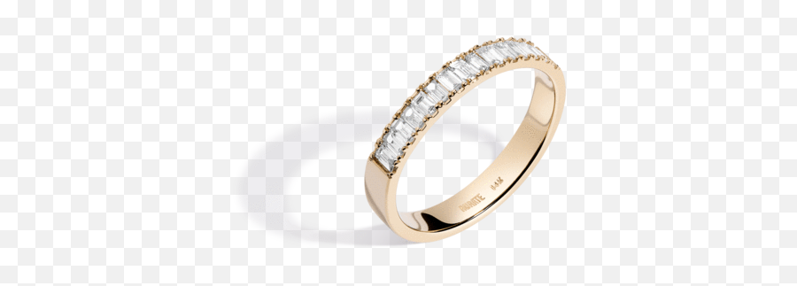 14k U0026 18k Gold Rings In White Rose U0026 Yellow Gold - Wedding Ring Emoji,Mini Ring Emoji Png