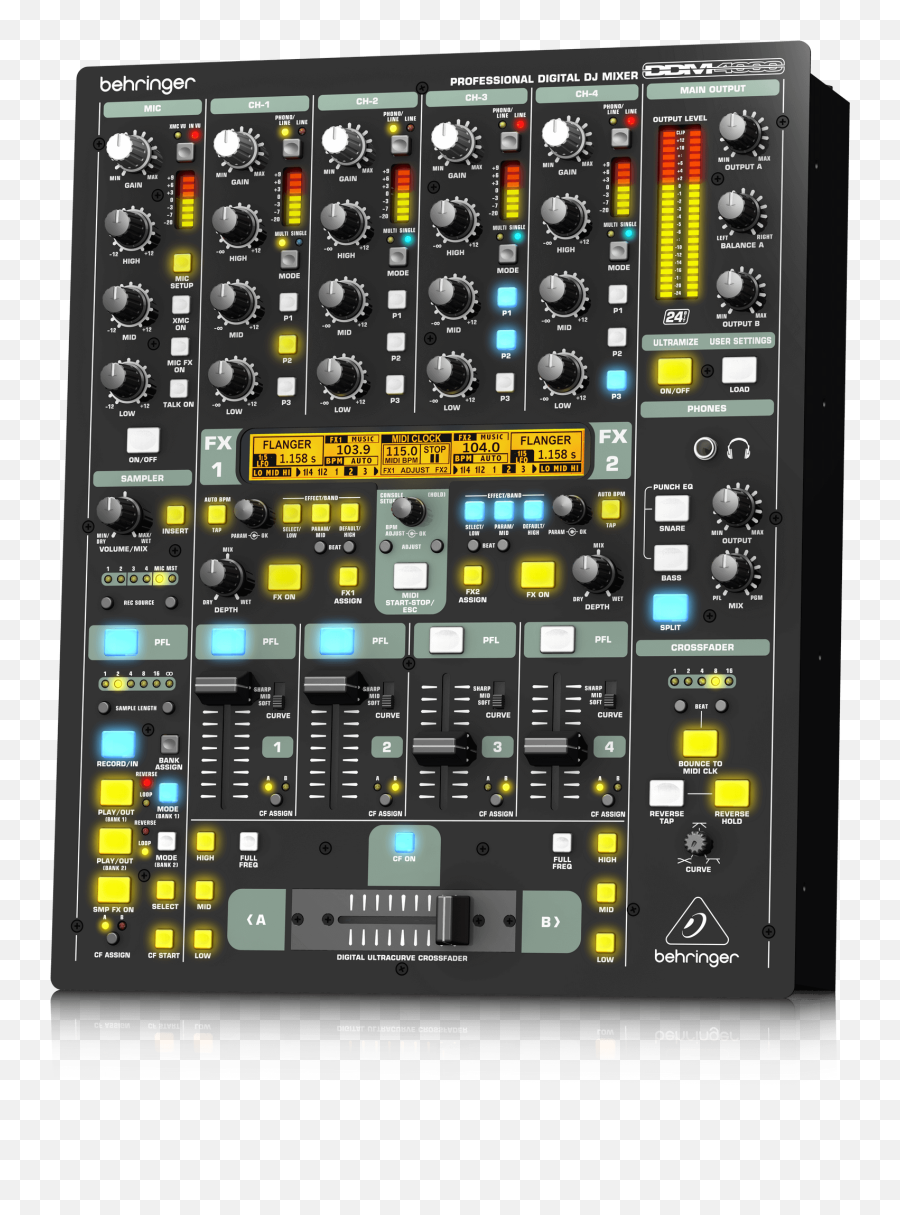 Behringer - Mixer Behringer Ddm 4000 Emoji,Add Emojis On Mixer