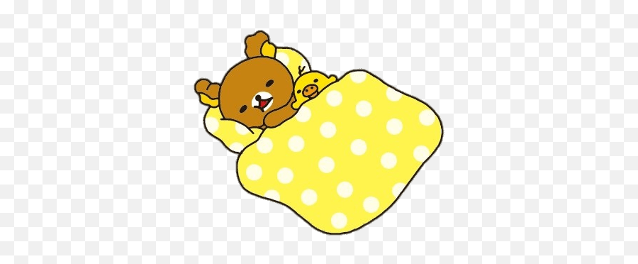 Duck Friend In Sleeping Bag - Goodnight Bedtime Gif Emoji,Sleepy Bear Emoticons Png