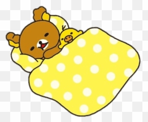 Duck Friend In Sleeping Bag - Goodnight Bedtime Gif Emoji,Sleepy Bear Emoticons Png