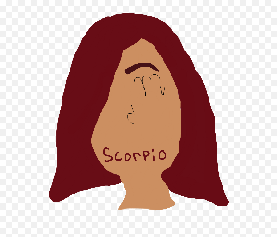 Scorpio Sticker By Kamya Queen - Hair Design Emoji,Queen Emoji Wallpaper