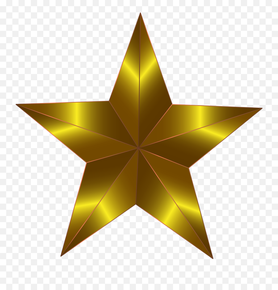 Prismatic Star 11 Star Clipart Gold Stars Stars - Transparent Small Gold Star Emoji,Stars & Stripes Emoticons
