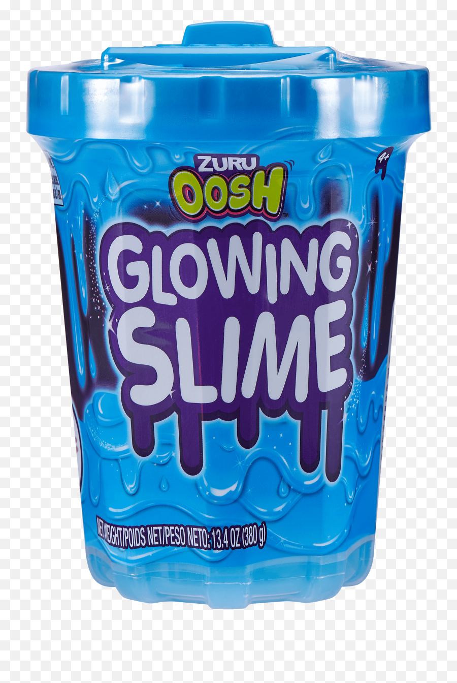 Oosh Glowing Glow In The Dark Slime 3 - Lid Emoji,Glow In The Dark Rings For Fingers Emojis From Walmart