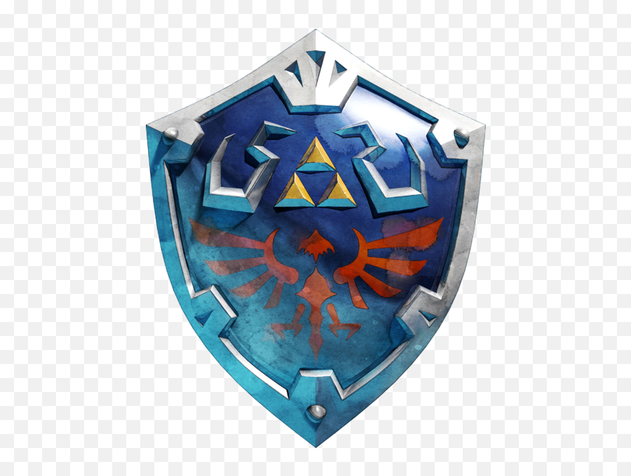 Logosymbolshieldemblemsignfictional Character 34206 - Master Sword And Hylian Shield Emoji,Rocket League Shield Emoji Transparent