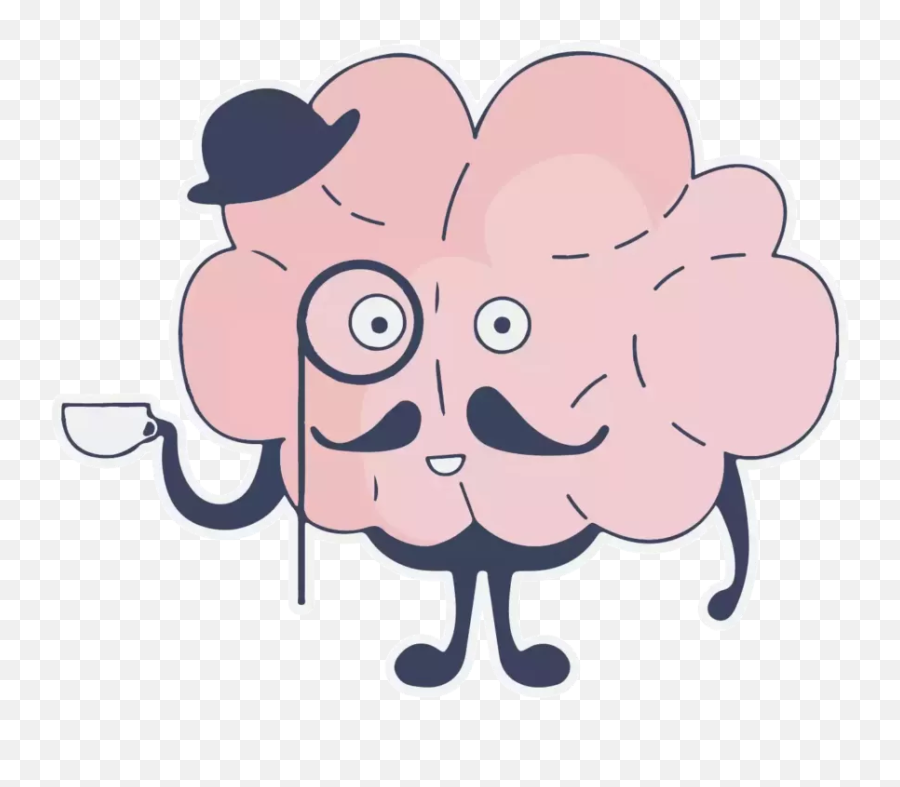 Custom Tees - Intellectual Brain Cartoon Emoji,Hots Small Emojis