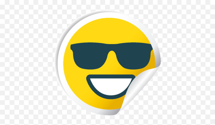 Cute Smile Stickers By Tyler Banner - Wide Grin Emoji,Download Emoticons Off Discord