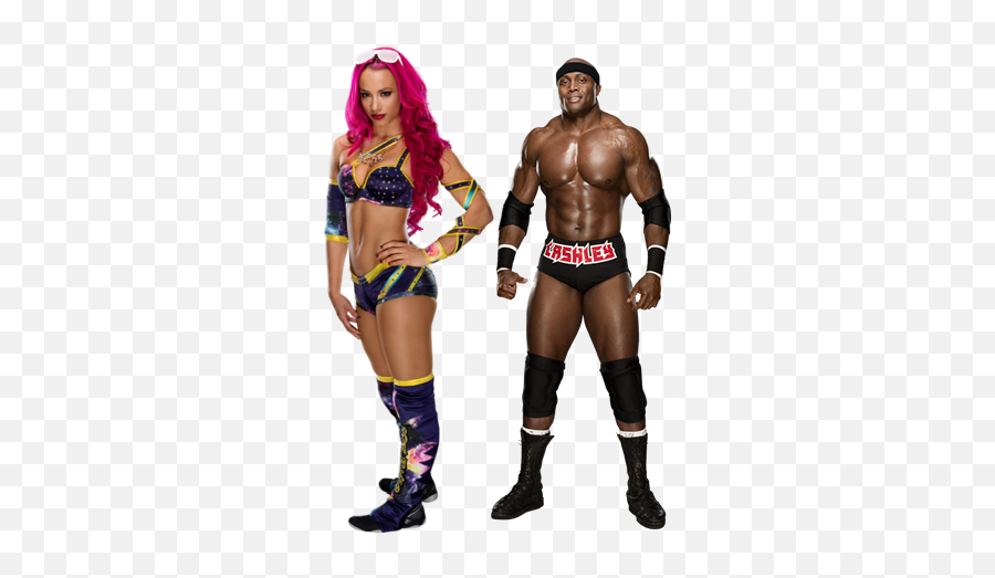 Sasha Banks U0026 Bobby Lashley Pro Wrestling Fandom - Bobby Lashley Png Emoji,Sasha Banks Vs Bayley Vs Charlotte Vs Becky Lynch Nxt Emojis