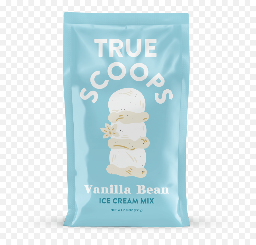 Vanilla Bean Ice Cream Mix - True Scoops Household Supply Emoji,Emotion Versus High Speed Blender