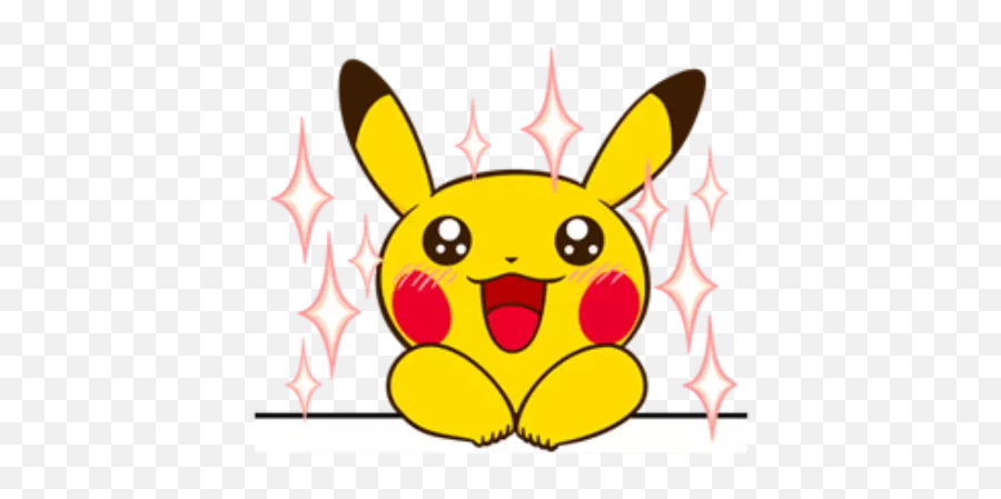 Picachu Pikashu Picatsu Anime Lov Sticker By Tempest - Discord Pikachu Stickers Emoji,Emoticon Sorprendido Whatsapp Png