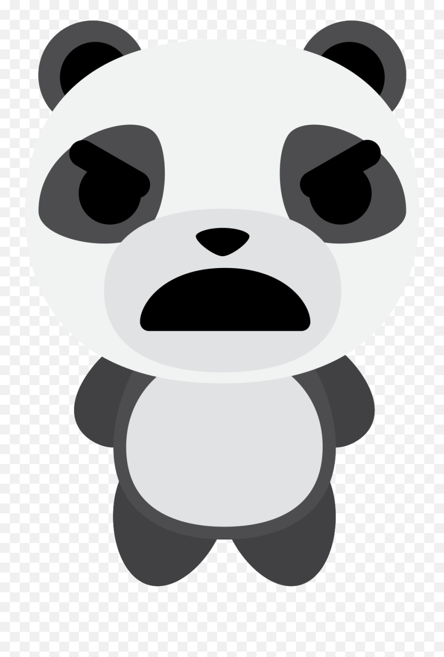 Free Emoji Panda Triste Png With Transparent Background - Panda Png,Emoji Triste