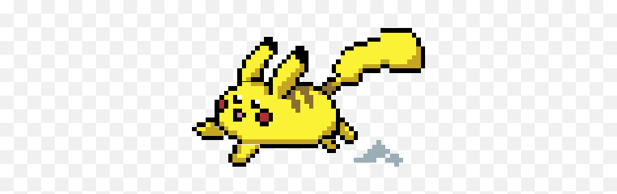 Artstation - Tiny Running Pikachu Mafia Lace Pikachu Running Png Gif Emoji,Pikachu Pokemon Yellow Emotion