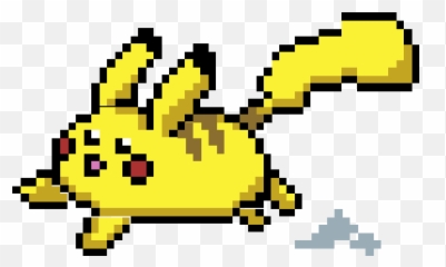 Artstation - Tiny Running Pikachu Mafia Lace Pikachu Running Png Gif Emoji,Pikachu Pokemon Yellow Emotion
