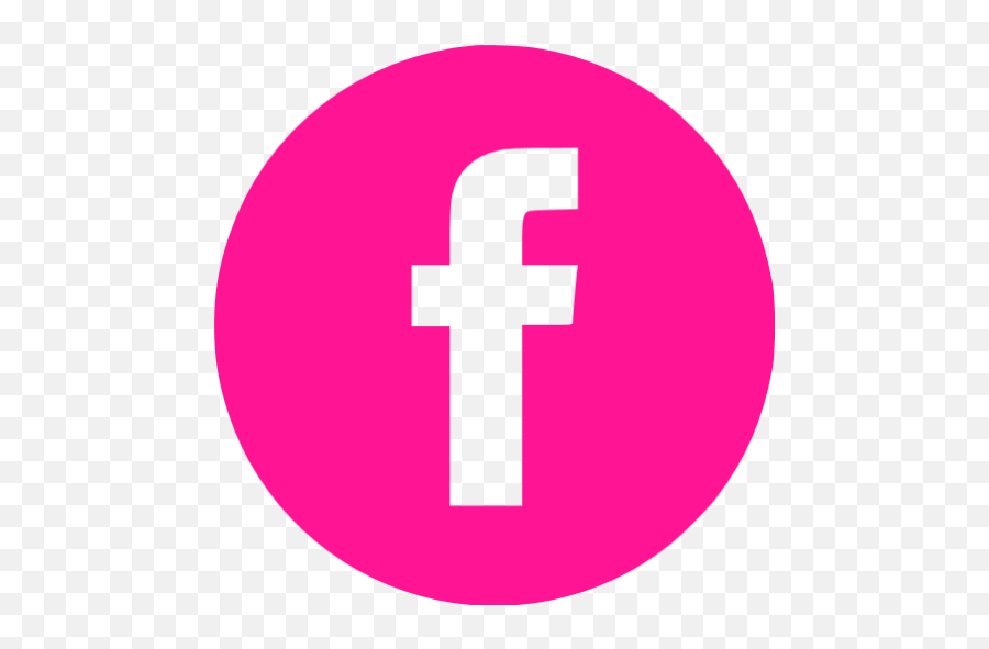 Deep Pink Facebook 4 Icon Emoji,Facebook Pink Ribbon Emoticon
