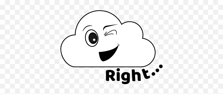 Cute Clouds By Colin Munroe - Happy Emoji,Classic Emoticons