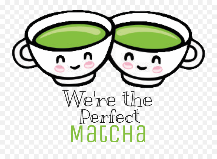 Matcha Cup Teacup Tea Two Sticker - Serveware Emoji,Matcha Emoji