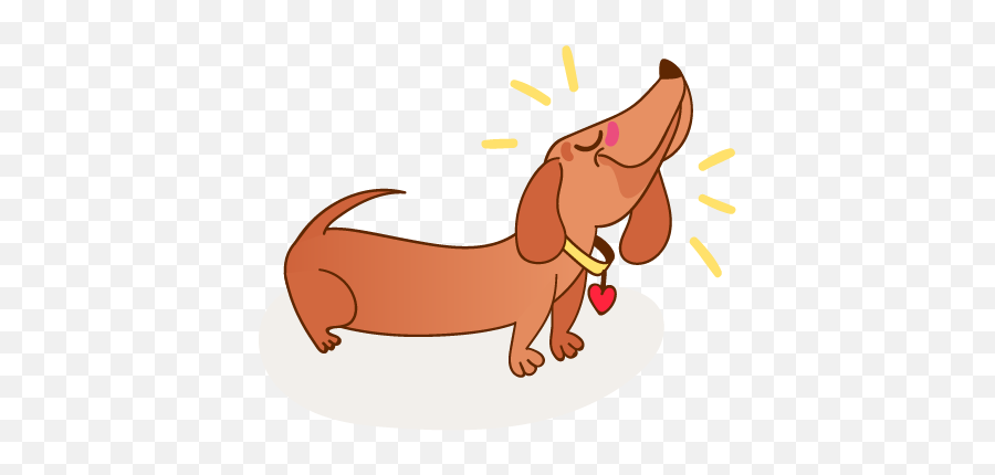 Doxiemojis By Pink Java Media Llc Emoji,Doxie Emoticon