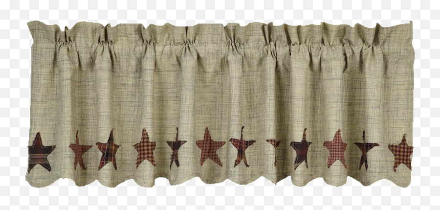 Abilene Star Lined Valance U2013 Kc Collections Emoji,Valenve Emotion