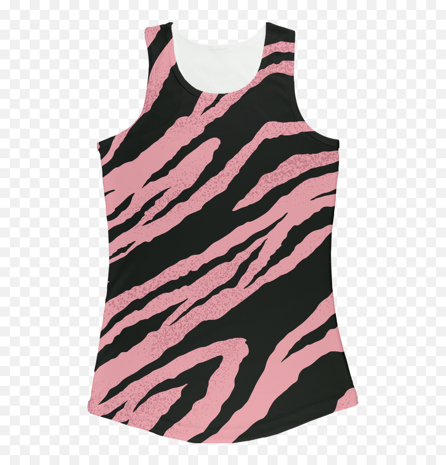 Latest Pink Tiger Women Performance Tank Top - White Xl Emoji,Emoji Sleeveless Crop Top