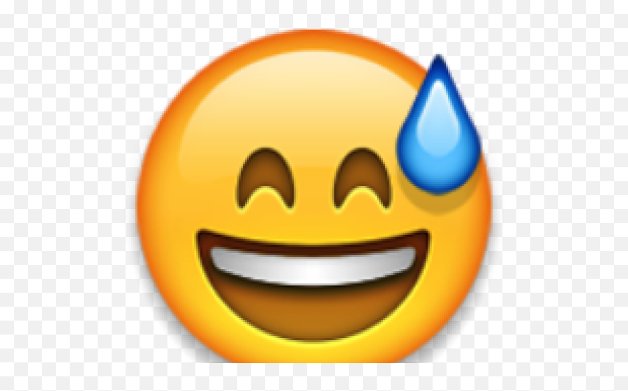 Emoji Clipart Sweaty - Phew Emoji,Sweaty Emoji