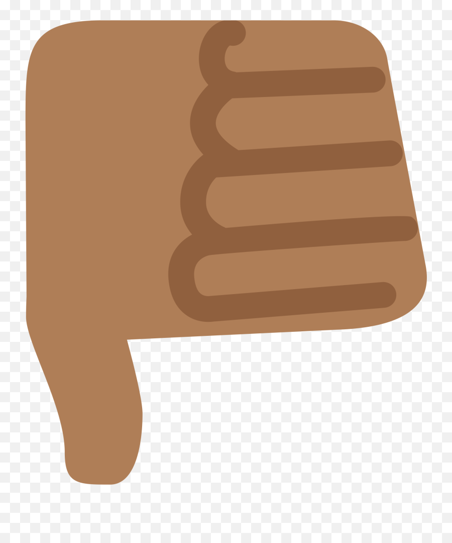 Thumbs Down Medium - Dark Skin Tone Emoji Horizontal,Thumbs Down Emoji Transparent Background