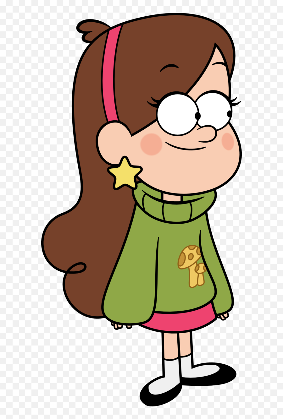 Mable Clipart - Transparent Gravity Falls Mabel Emoji,Emoji Sweaters