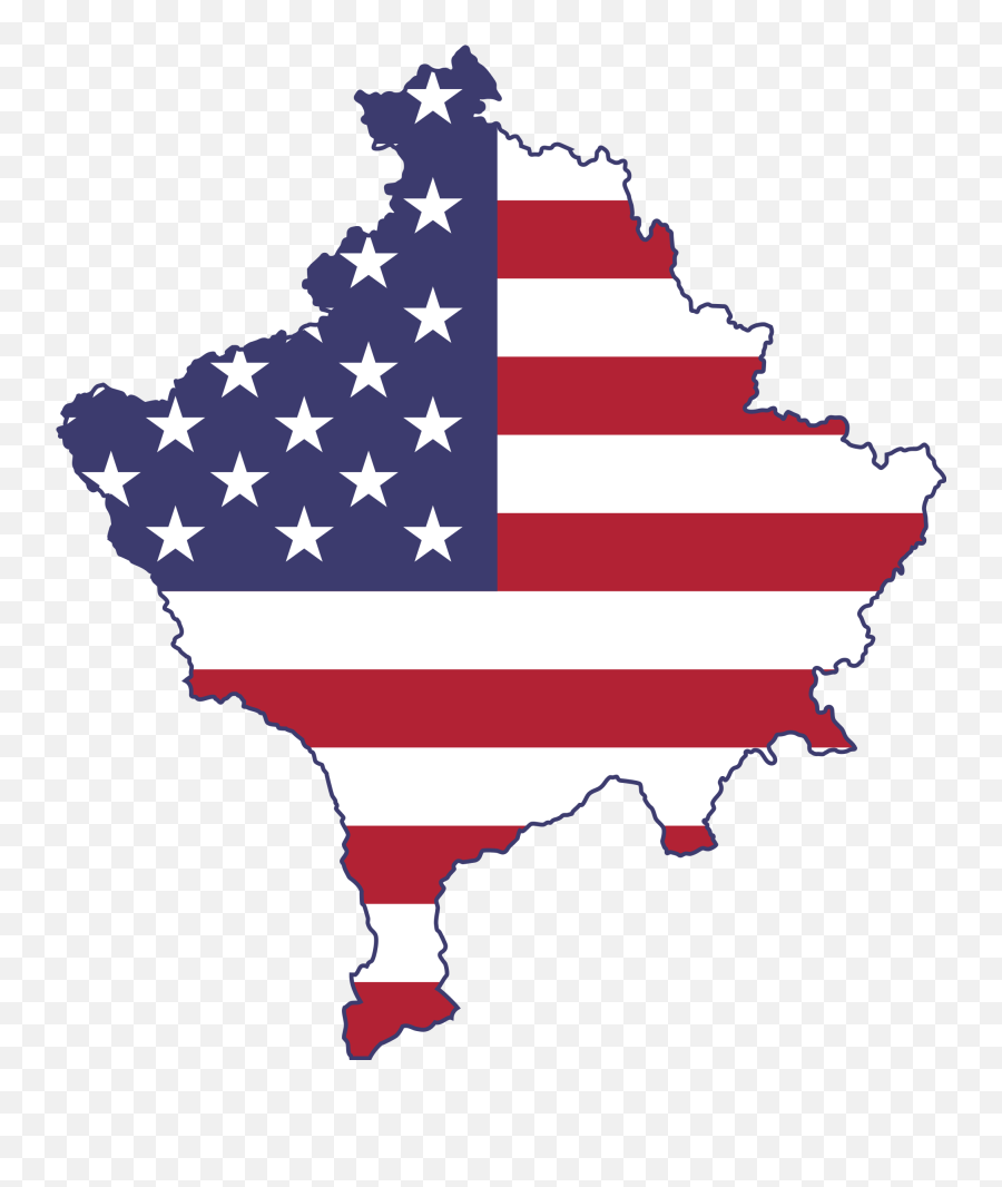 Emt Svg American Flag - Usa And Kosovo Flag Emoji,Albanian Eagle Emoji