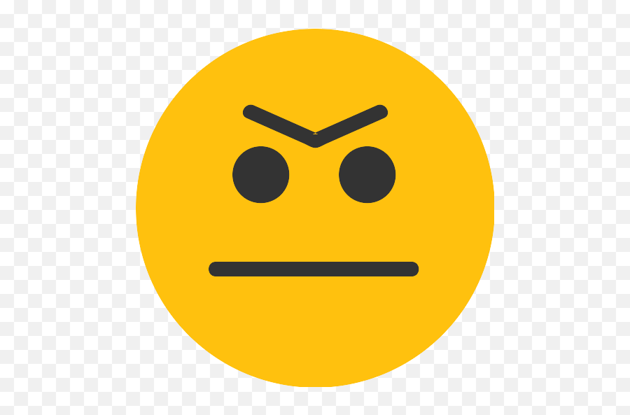 Angry Emoji Vector Svg Icon - Mad Icon,Angry Emoji
