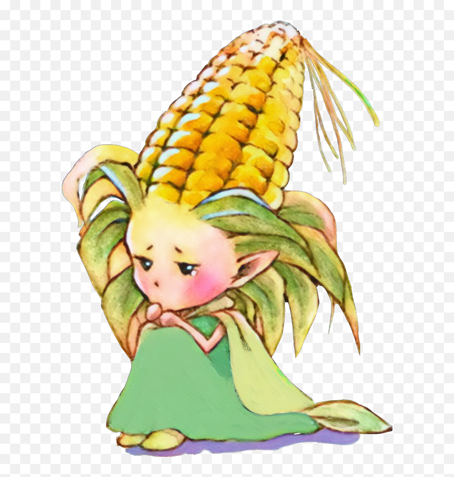 Corn Sticker Challenge On Picsart - Corn On The Cob Emoji,Corn Emoji Png