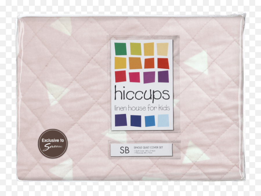 Hiccups Iso Pink Quilt Cover Set - Exclusive To Snooze Hiccups Emoji,Emoji Single Duvet Cover