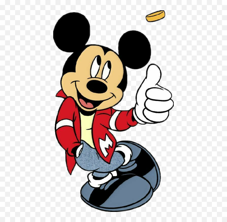 Mickeymouse Sticker - Desenho Animado Mickey Mouse Emoji,Fonzie Emoji