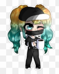 Moon Sunset Gachalife Edit Shade - Fictional Character Emoji,Shade Moon Emoji