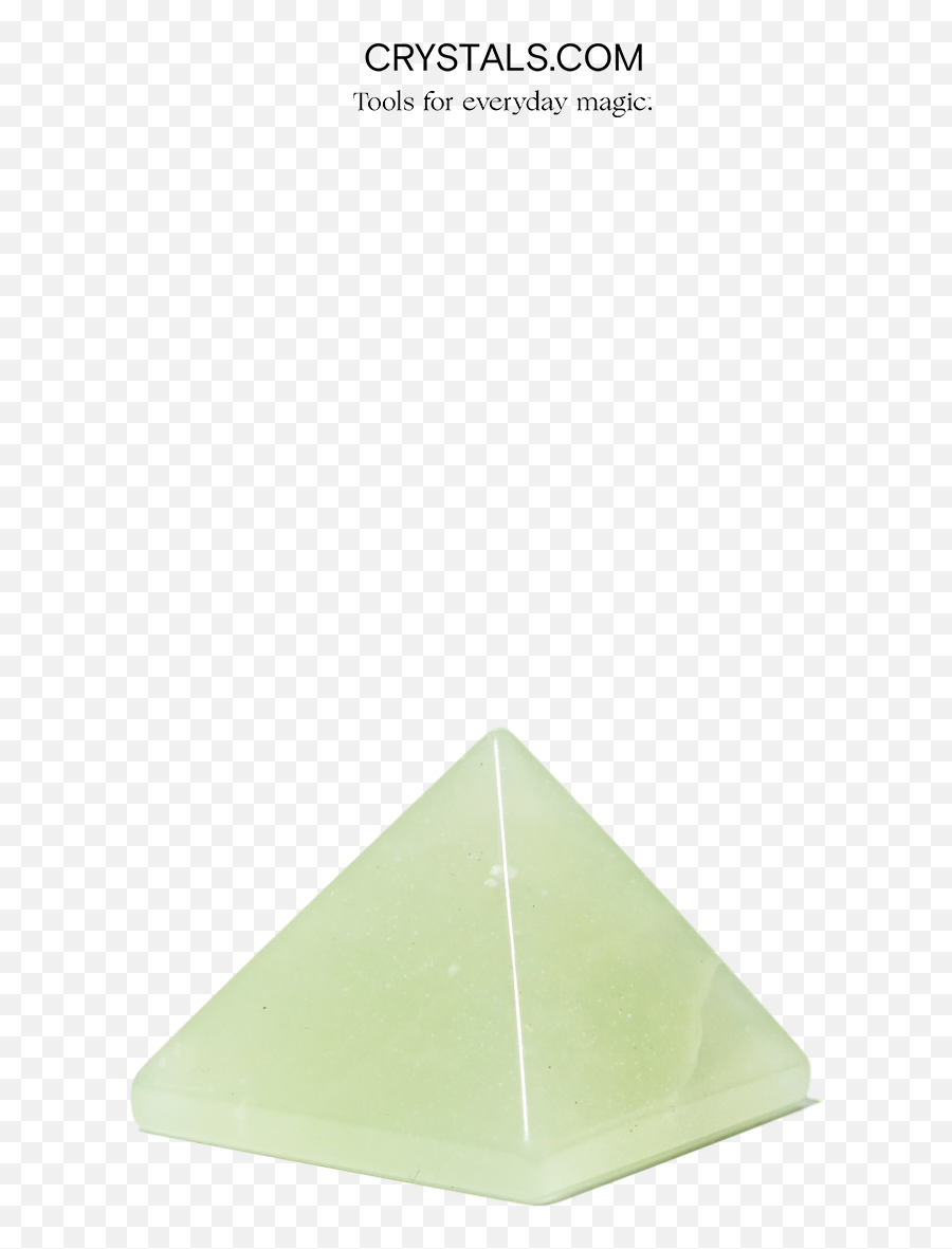 Green Jade Pyramid - Solid Emoji,Pyramid Of Alignment Of Emotions