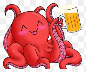 Octopus Cheers U2014 Weasyl - Beer Glassware Emoji,Dragonl Twitch Emoticons