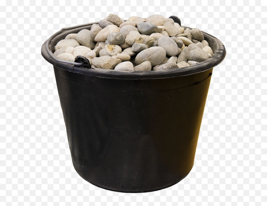 Managing My Small Rocks - The Administrative And Routine Stones In A Bucket Emoji,Garbage Can Emoji