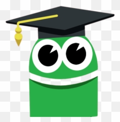 Storybots Character Beep With Graduation Hat Transparent Png - Storybots Graduation Emoji,Gradutuation Cap Emoticon