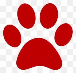 Boy Bitten - Red Paw Print Emoji,Stem: Cute Emoticons