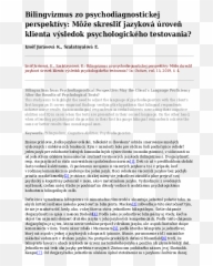 Psychodiagnostics Research Papers - Document Emoji,Gabriele Chiari Emotion Role In Pct