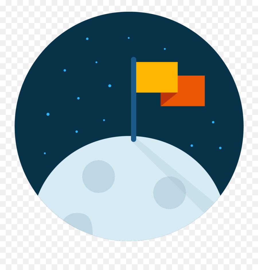 Moon Flag Icon Vector Free Download - Vector Flag Icon Png Emoji,Flag Emoticons