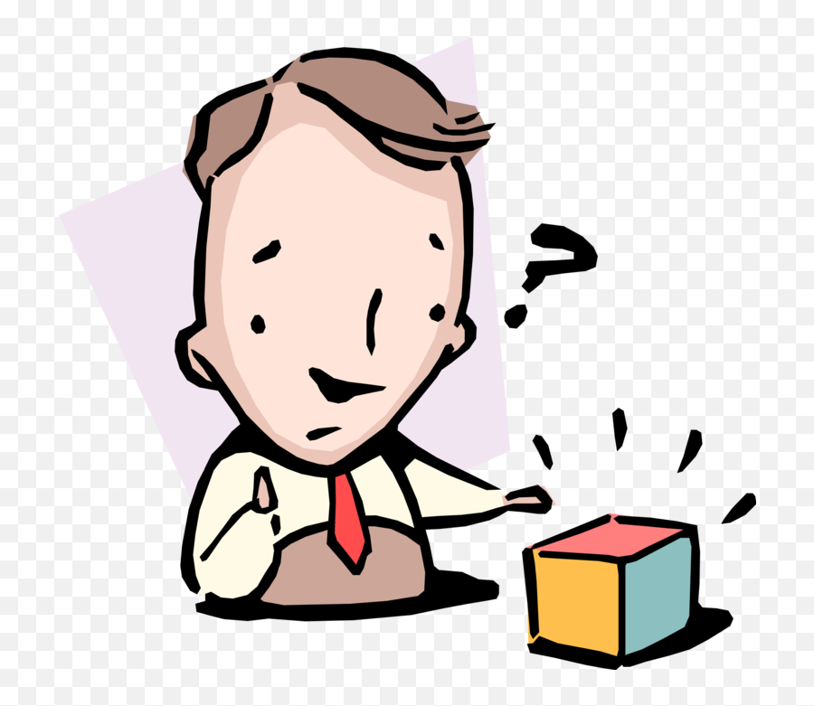 Puzzled Executive - Solving Puzzle Clipart Emoji,Puzzled Emotion Expression Pic