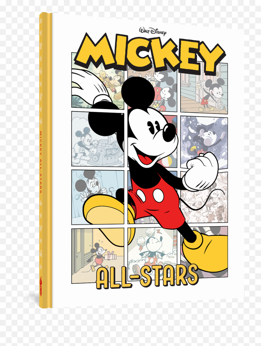 Mickey All - Stars U2013 Fantagraphics Mickey All Stars Book Emoji,Stars & Stripes Emoticons