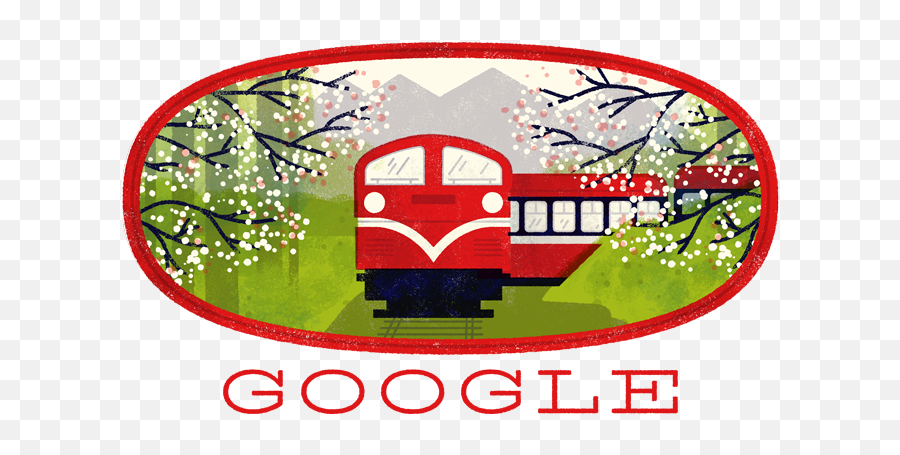 Alishan Forest Railway - Dr Wu Lienn Teh Emoji,Google Doodle Emojis
