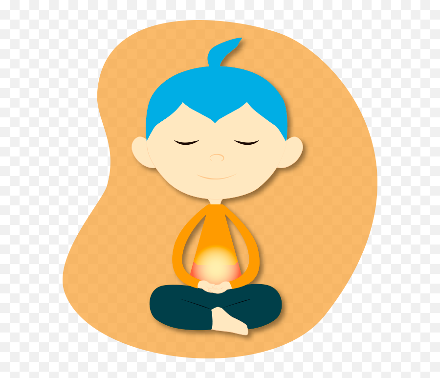 Meditation - Happy Emoji,Cross Legs Calm Emotion